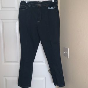 Plus Sized Blue Jeans